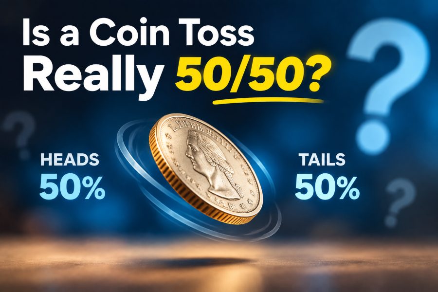 Is a Coin Toss Really 50/50? The Truth Behind Coin Flip Probability